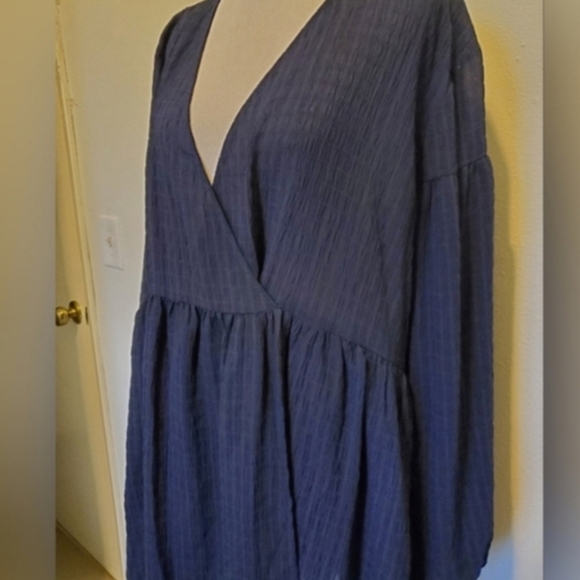 Samsoe Samsoe Blue Dress - Picture 2 of 9